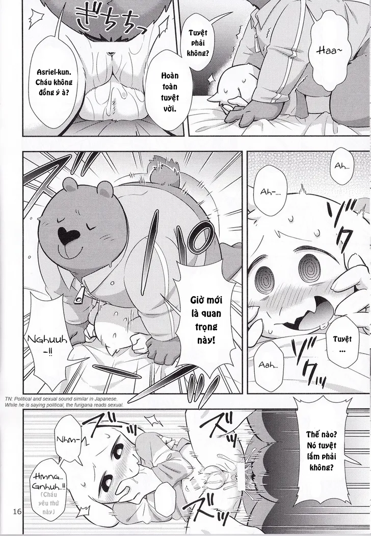 HentaiVN.net - Ảnh 15 - Seijino Obenkyou (Undertale) [STUDY OF XXXXX] - Chap 1