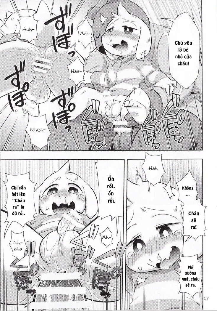 HentaiVN.net - Ảnh 16 - Seijino Obenkyou (Undertale) [STUDY OF XXXXX] - Chap 1