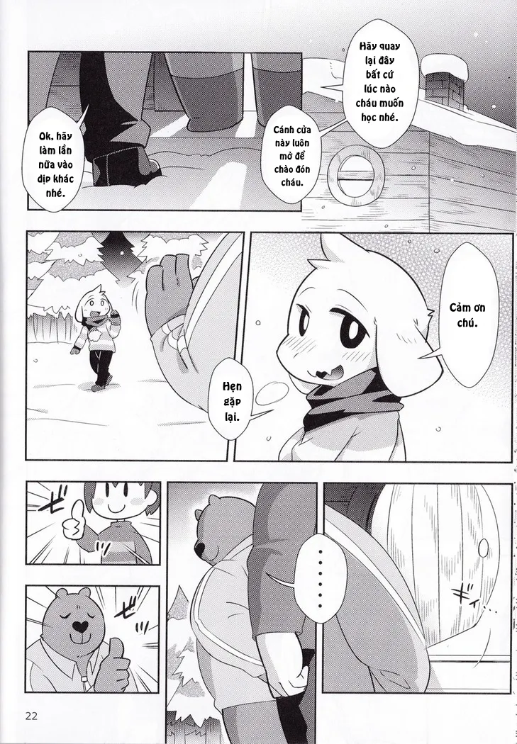 HentaiVN.net - Ảnh 21 - Seijino Obenkyou (Undertale) [STUDY OF XXXXX] - Chap 1