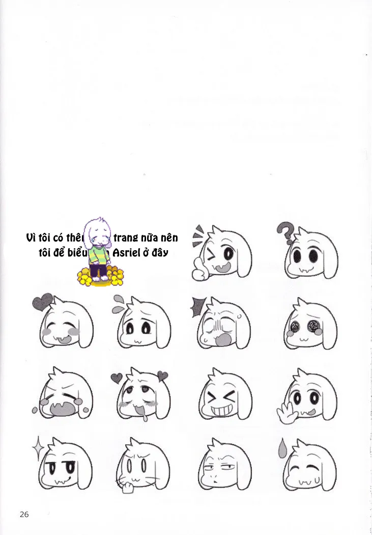 HentaiVN.net - Ảnh 25 - Seijino Obenkyou (Undertale) [STUDY OF XXXXX] - Chap 1