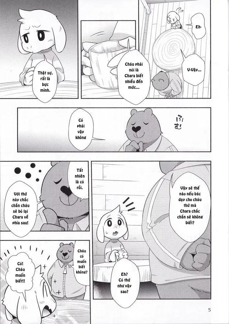 HentaiVN.net - Ảnh 4 - Seijino Obenkyou (Undertale) [STUDY OF XXXXX] - Chap 1