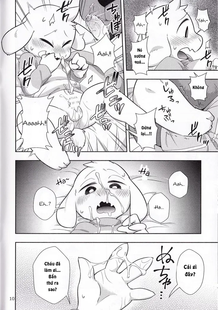 HentaiVN.net - Ảnh 9 - Seijino Obenkyou (Undertale) [STUDY OF XXXXX] - Chap 1