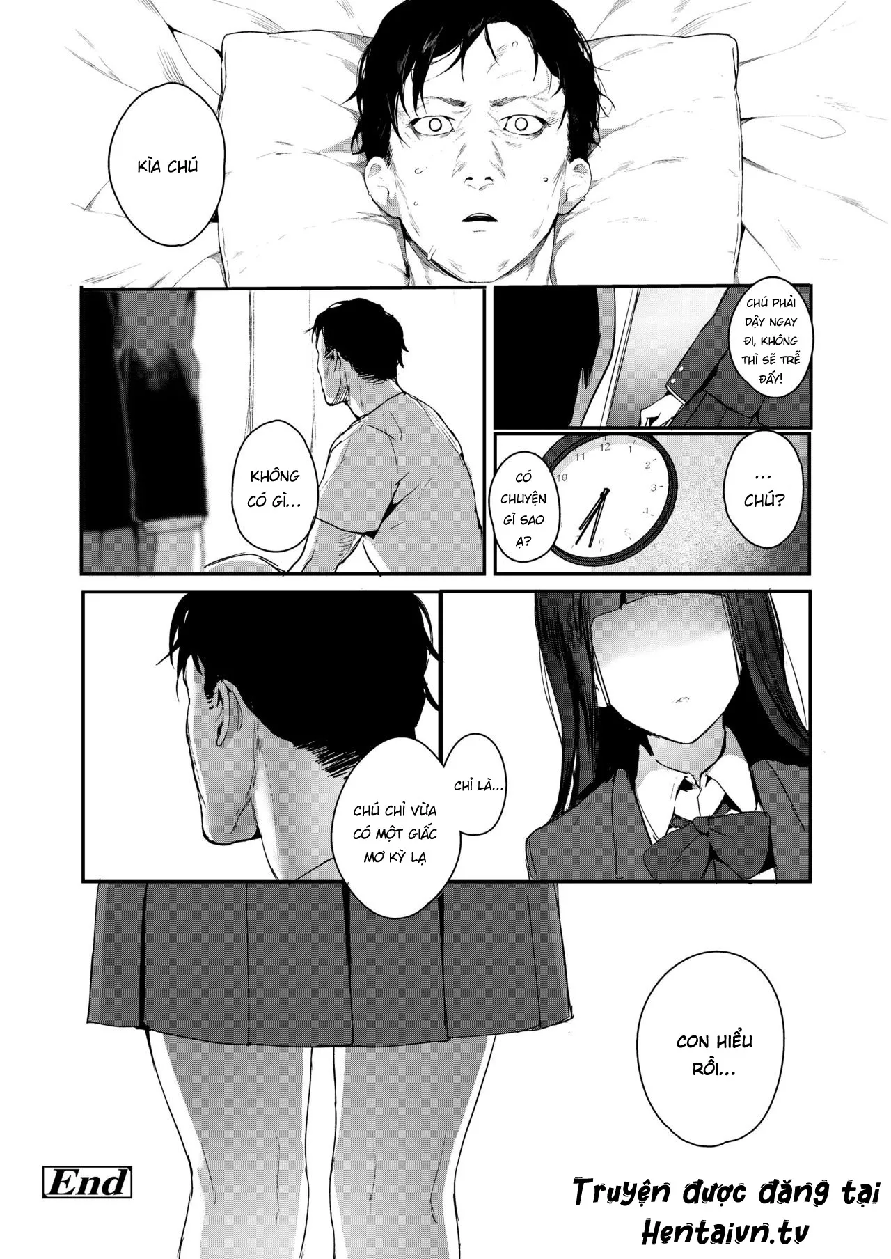 HentaiVN.net - Ảnh 26 - Mỗi khi tôi ngủ, tôi đều mơ thấy cháu gái mình [When you sleep] - Chap 1