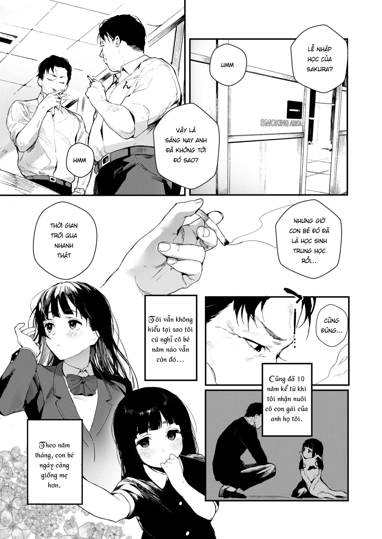 HentaiVN.net - Ảnh 5 - Mỗi khi tôi ngủ, tôi đều mơ thấy cháu gái mình [When you sleep] - Chap 1