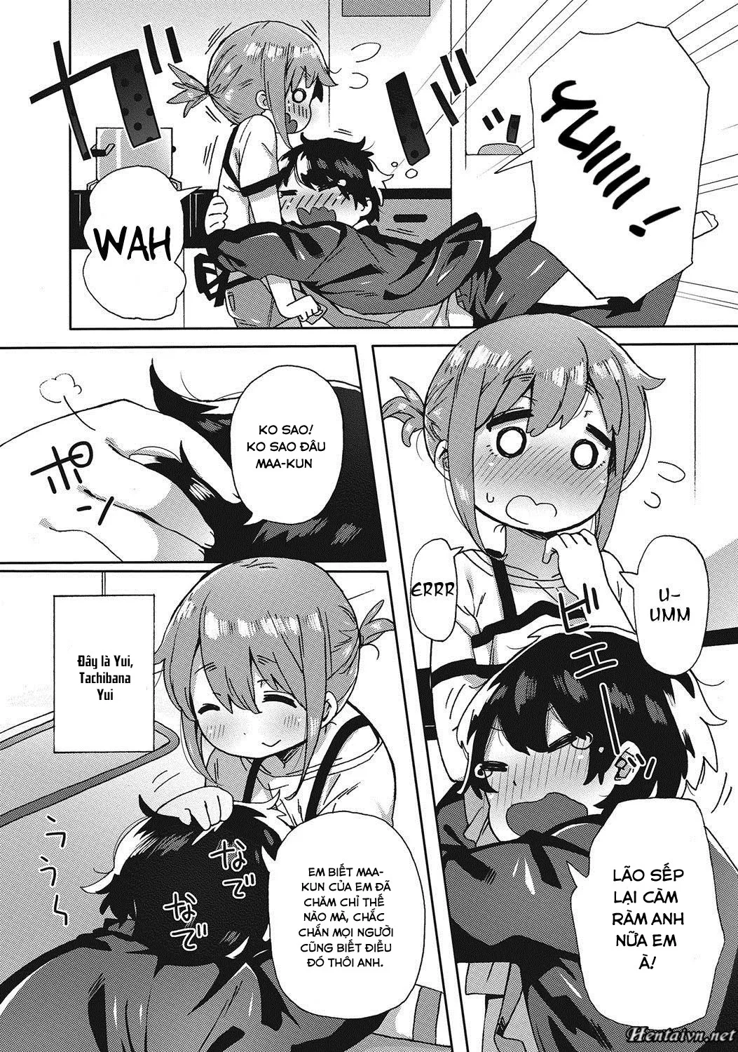 HentaiVN.net - Ảnh 3 - Người bạn chung phòng của tôi [Amayakashi Jouzuna Doukyonin; My Pampering Flatmate] - Chap 1