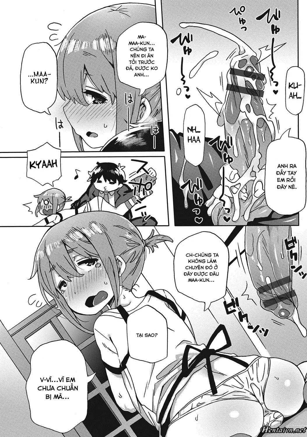 HentaiVN.net - Ảnh 9 - Người bạn chung phòng của tôi [Amayakashi Jouzuna Doukyonin; My Pampering Flatmate] - Chap 1