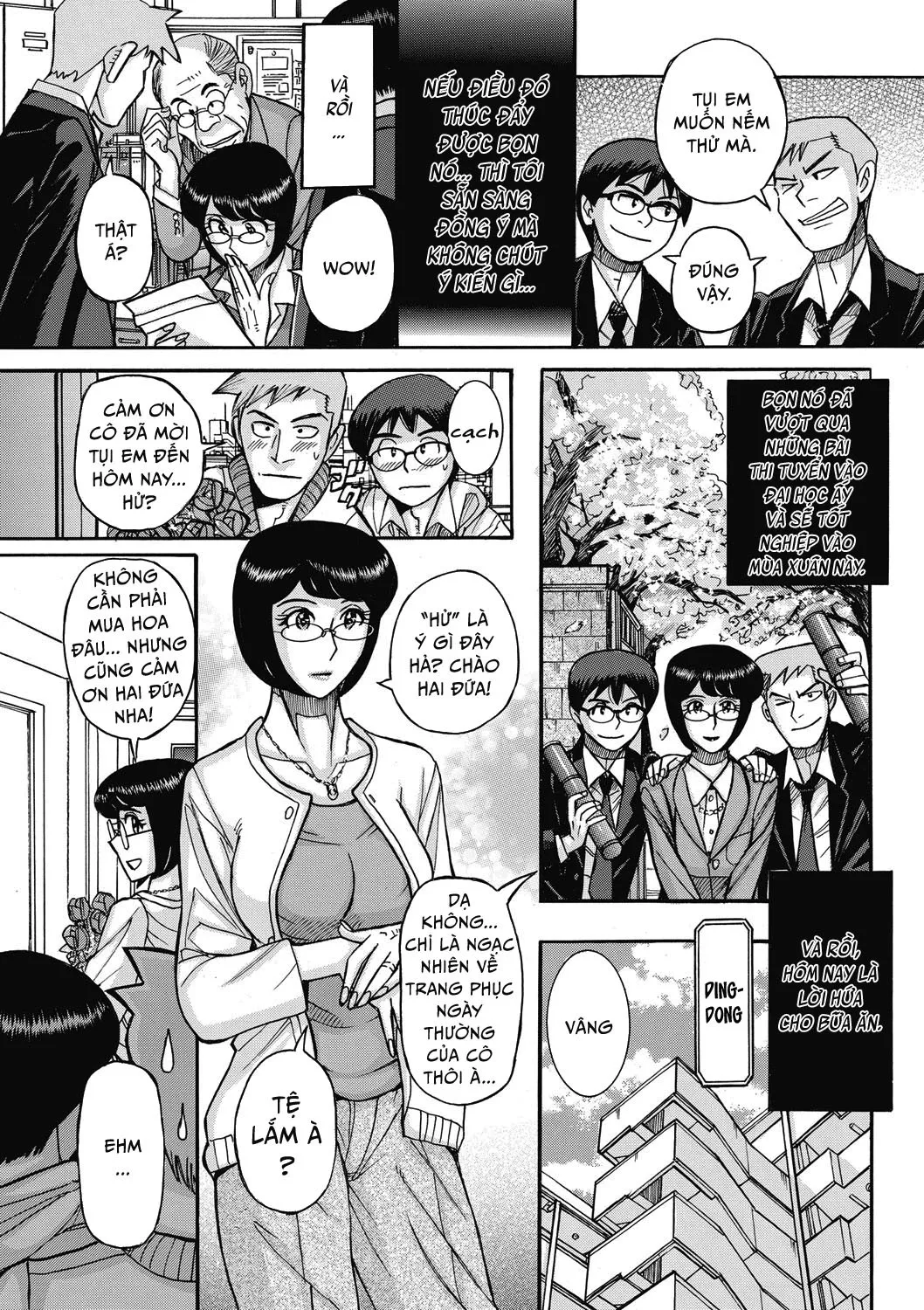 HentaiVN.net - Ảnh 3 - Sensei! SEX Sasete Kudasai! [Teacher! Let's Have Sex Please!; Teacher! Let’s have sex please!] - Chap 1