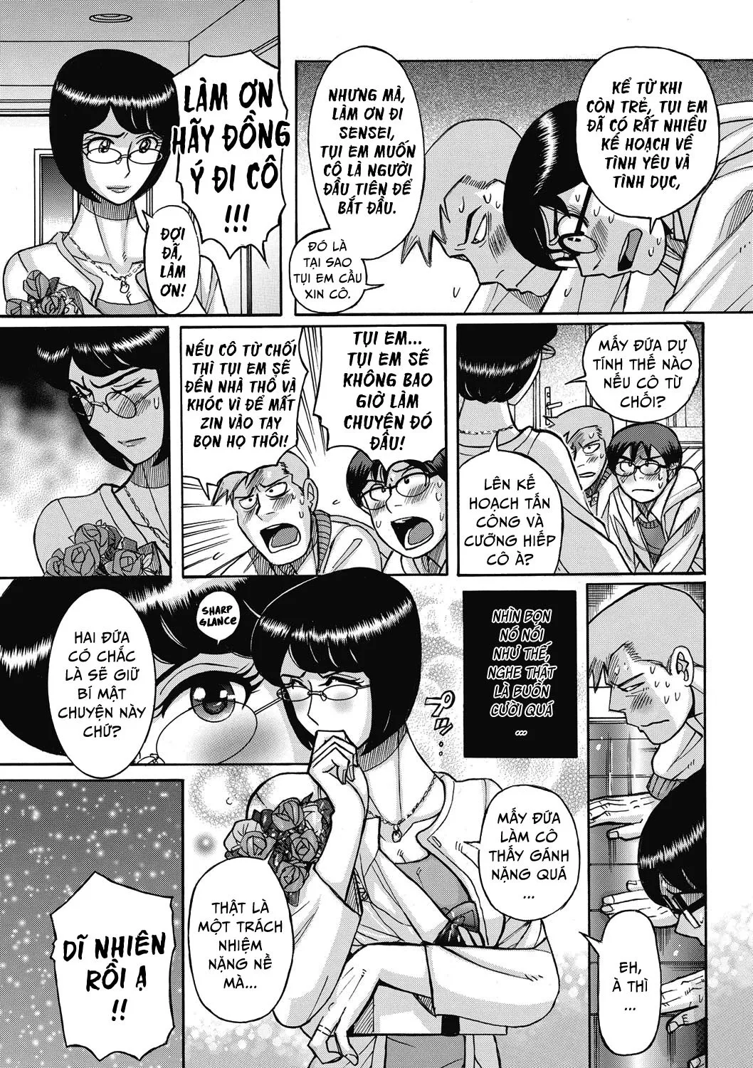 HentaiVN.net - Ảnh 5 - Sensei! SEX Sasete Kudasai! [Teacher! Let's Have Sex Please!; Teacher! Let’s have sex please!] - Chap 1
