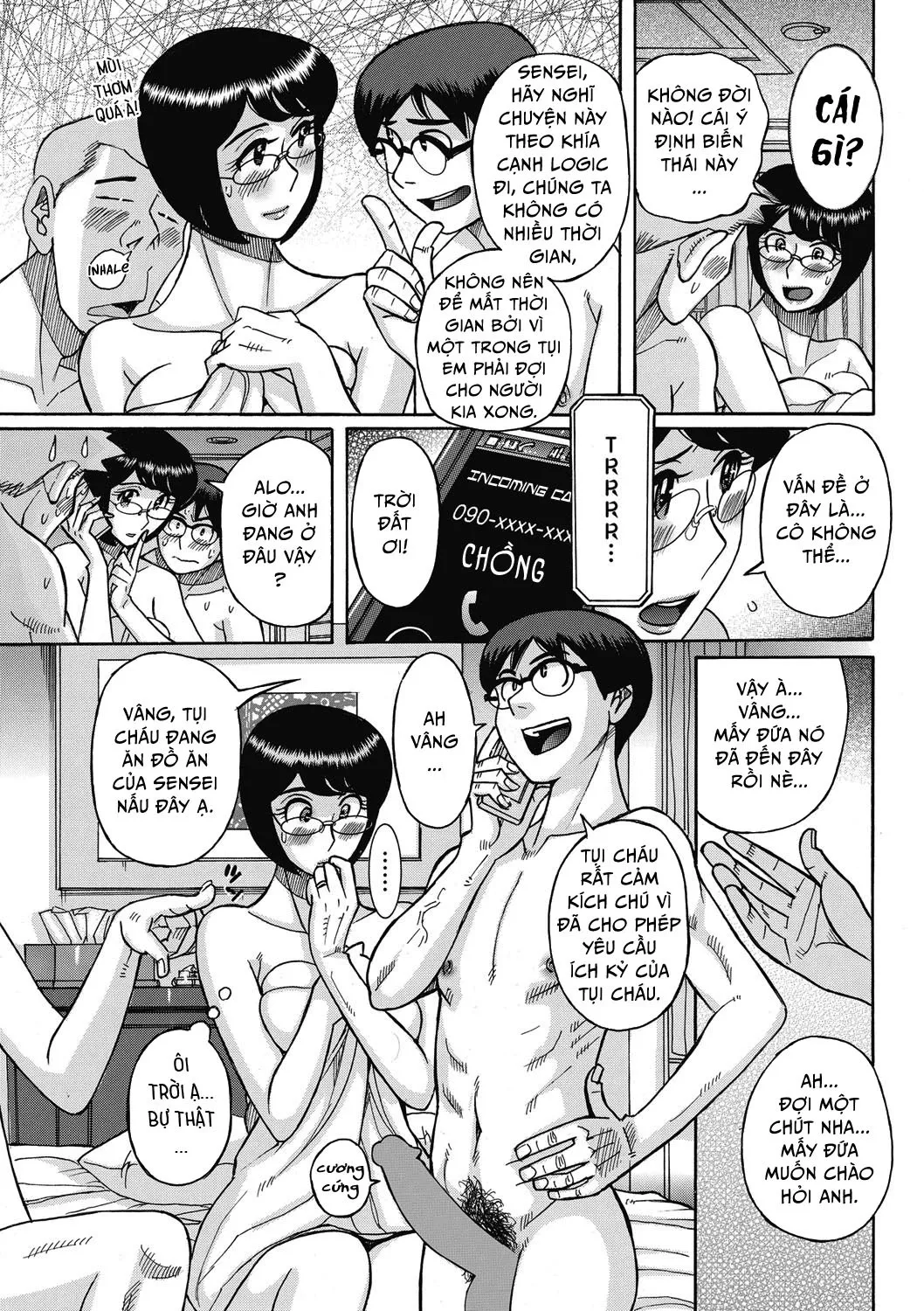 HentaiVN.net - Ảnh 7 - Sensei! SEX Sasete Kudasai! [Teacher! Let's Have Sex Please!; Teacher! Let’s have sex please!] - Chap 1