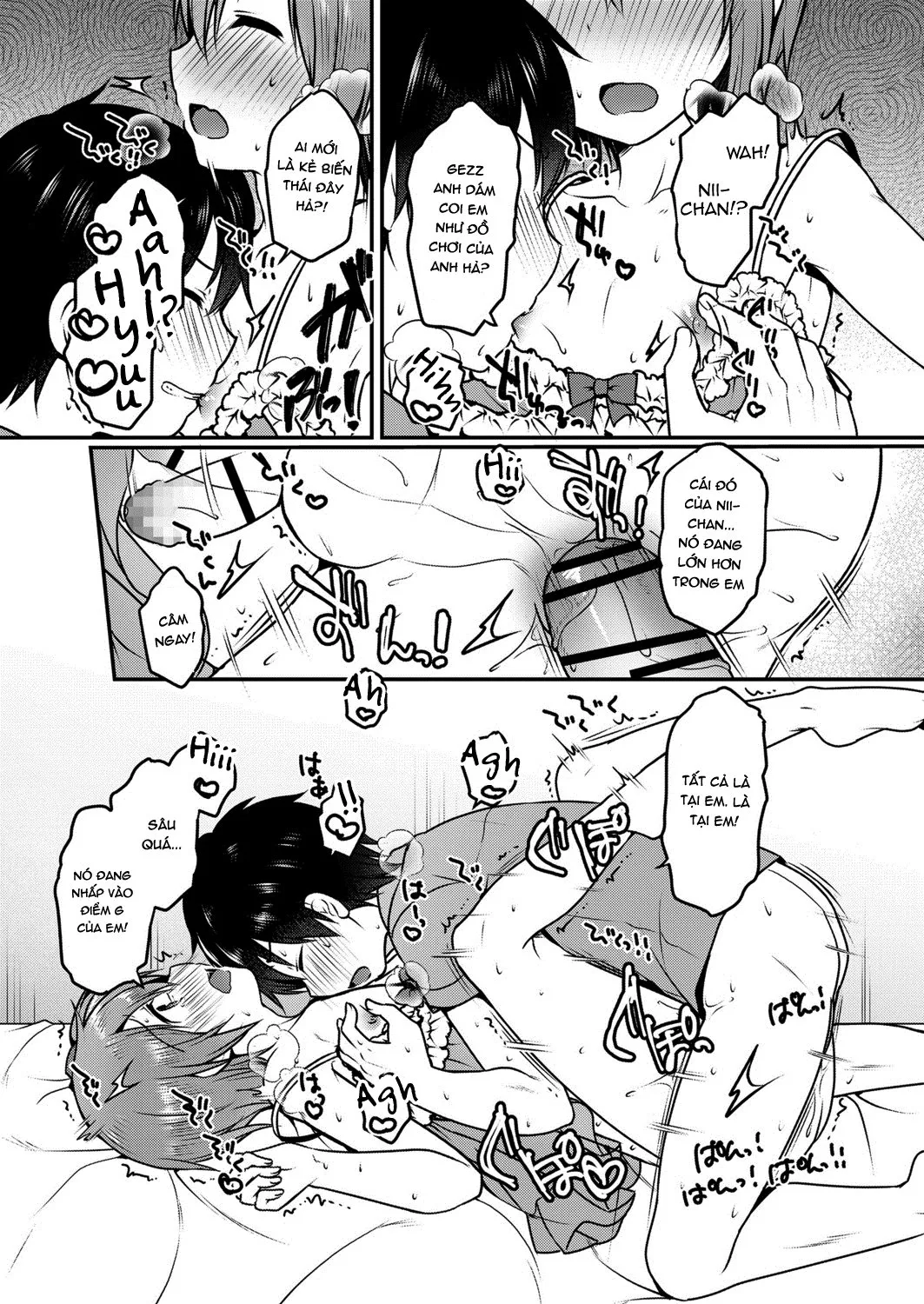HentaiVN.net - Ảnh 14 - Onaji Ana no Kyoudai? - Chap 1