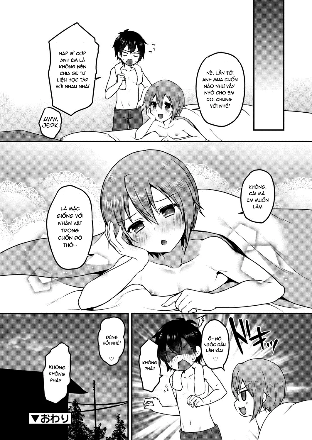 HentaiVN.net - Ảnh 17 - Onaji Ana no Kyoudai? - Chap 1