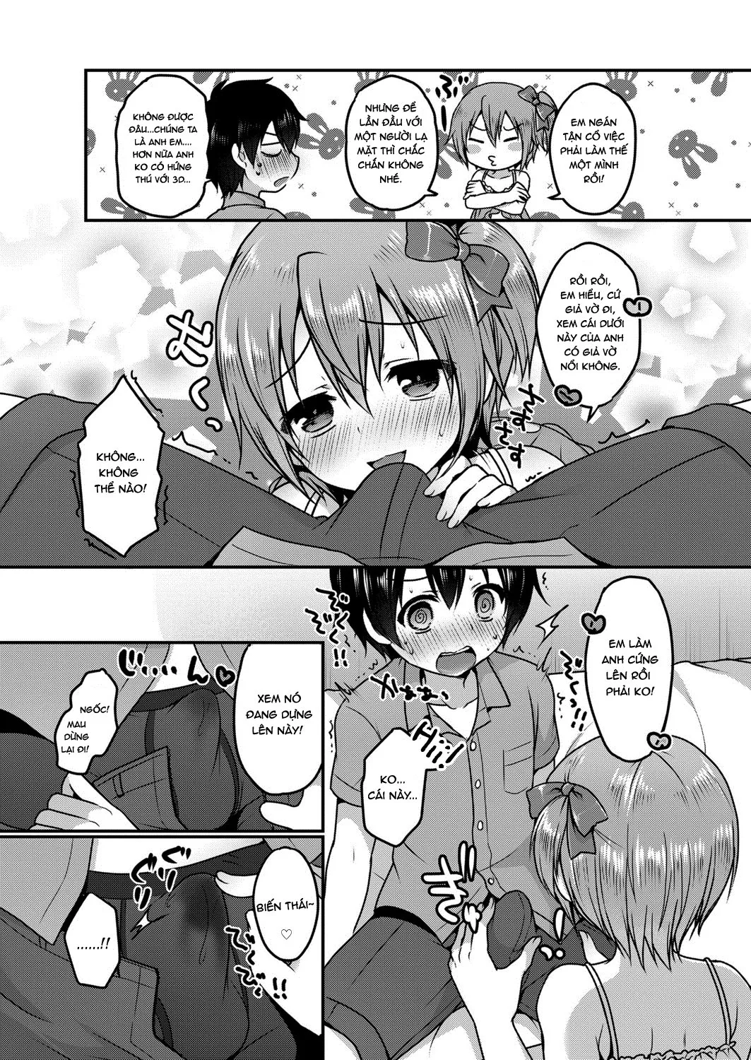 HentaiVN.net - Ảnh 4 - Onaji Ana no Kyoudai? - Chap 1