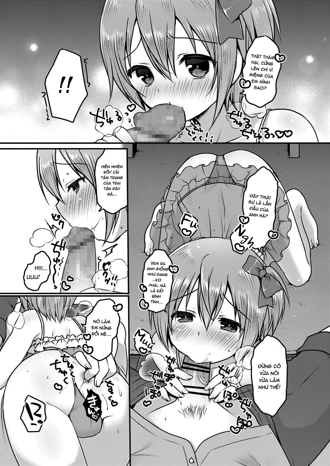 HentaiVN.net - Ảnh 6 - Onaji Ana no Kyoudai? - Chap 1