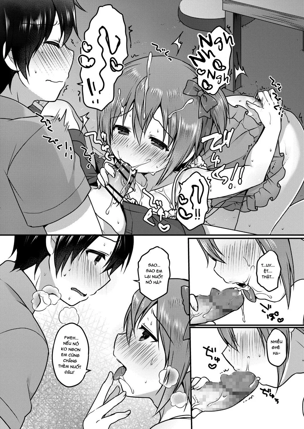 HentaiVN.net - Ảnh 9 - Onaji Ana no Kyoudai? - Chap 1