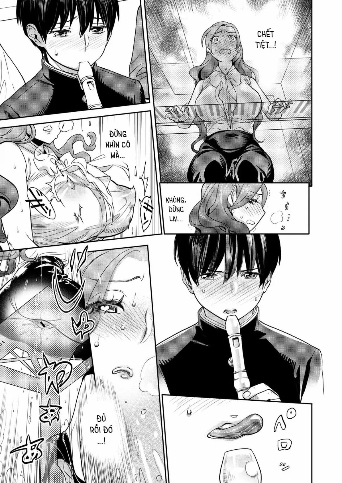 HentaiVN.net - Ảnh 14 - Bí mật của cô giáo dâm đãng [The Female Teacher’s Secret NTR Fetish; Onna Kyoushi no Hisoka na Netorare Ganbou] - Chap 1