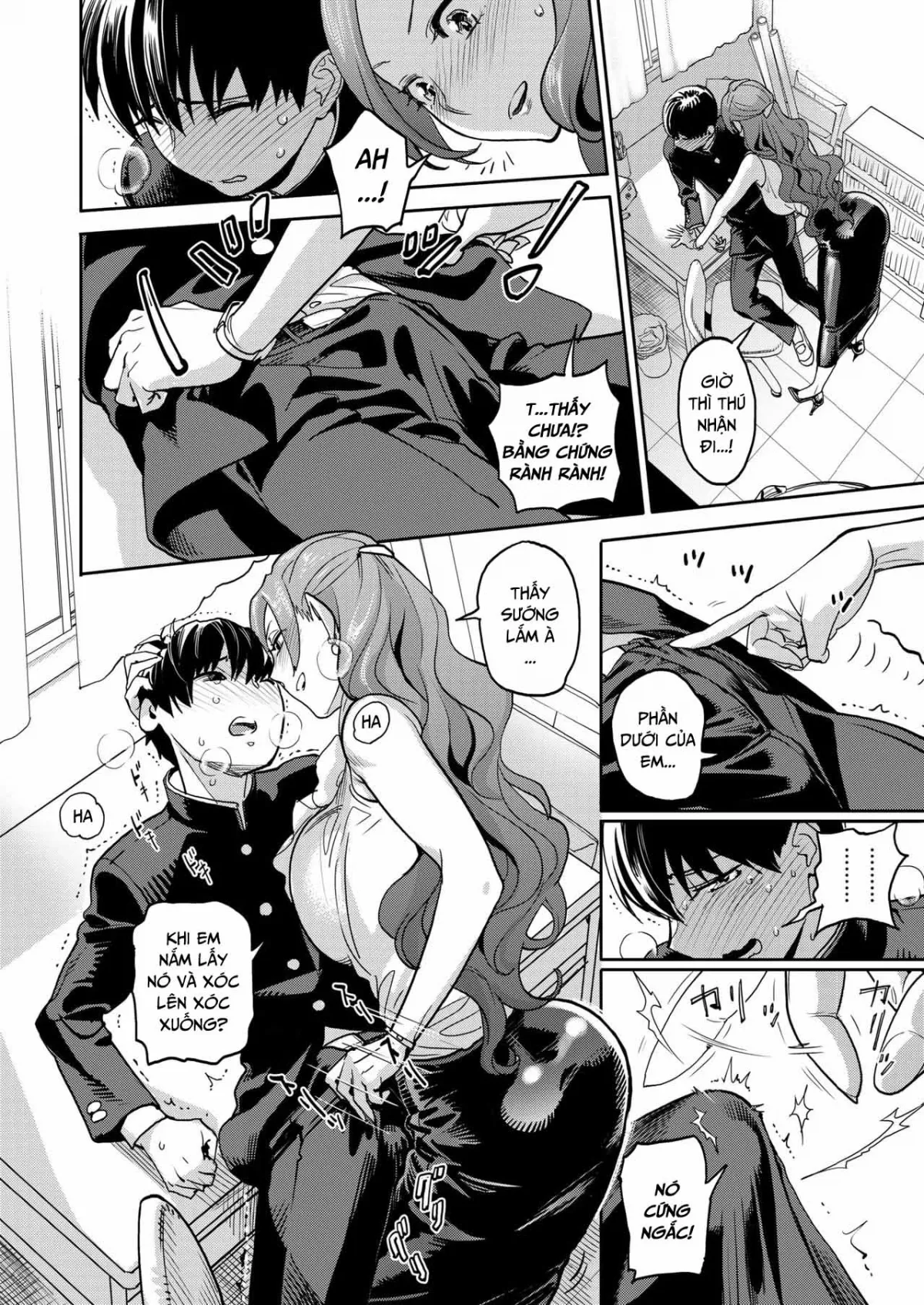 HentaiVN.net - Ảnh 17 - Bí mật của cô giáo dâm đãng [The Female Teacher’s Secret NTR Fetish; Onna Kyoushi no Hisoka na Netorare Ganbou] - Chap 1
