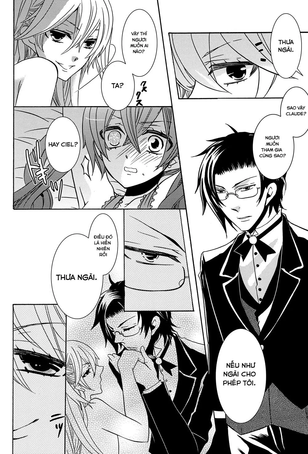 HentaiVN.net - Ảnh 10 - Oita ga Sugimashita (Black Butler) - Chap 1