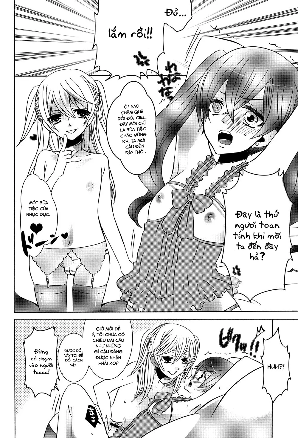 HentaiVN.net - Ảnh 4 - Oita ga Sugimashita (Black Butler) - Chap 1