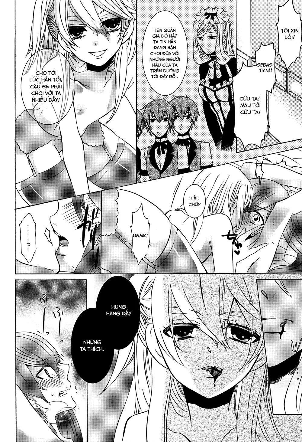 HentaiVN.net - Ảnh 6 - Oita ga Sugimashita (Black Butler) - Chap 1