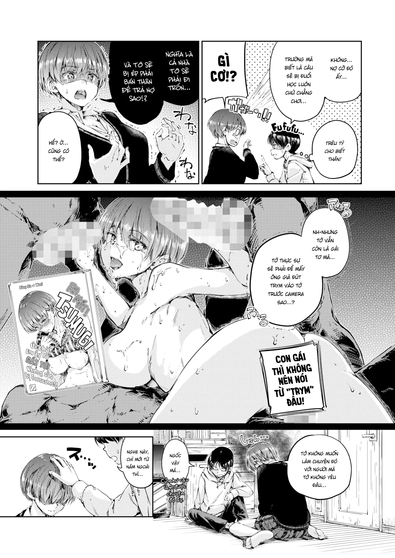 HentaiVN.net - Ảnh 3 - Hạnh phúc mãi mãi [Happily Ever After...] - Chap 1