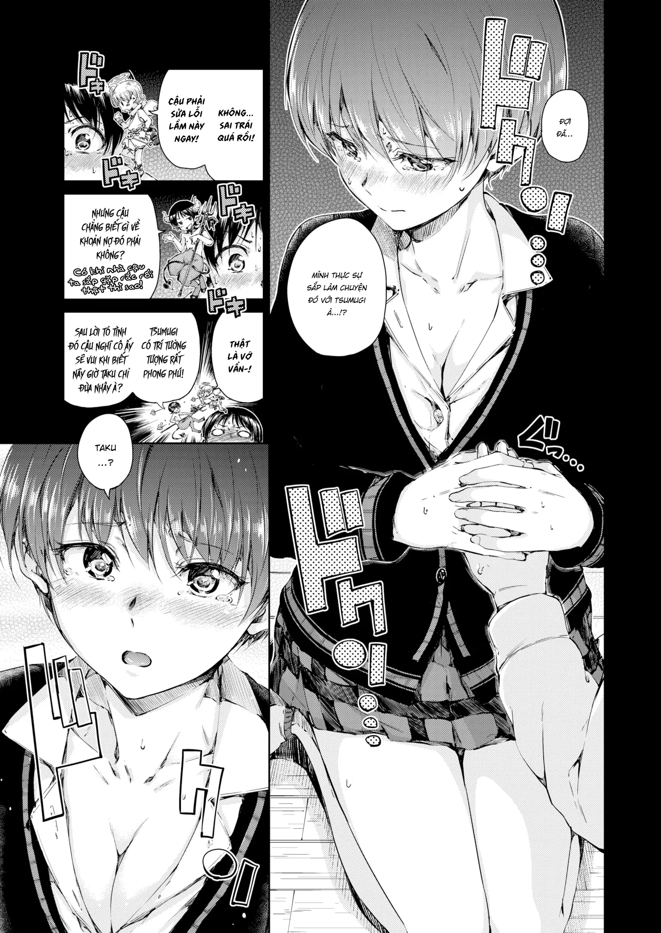 HentaiVN.net - Ảnh 5 - Hạnh phúc mãi mãi [Happily Ever After...] - Chap 1