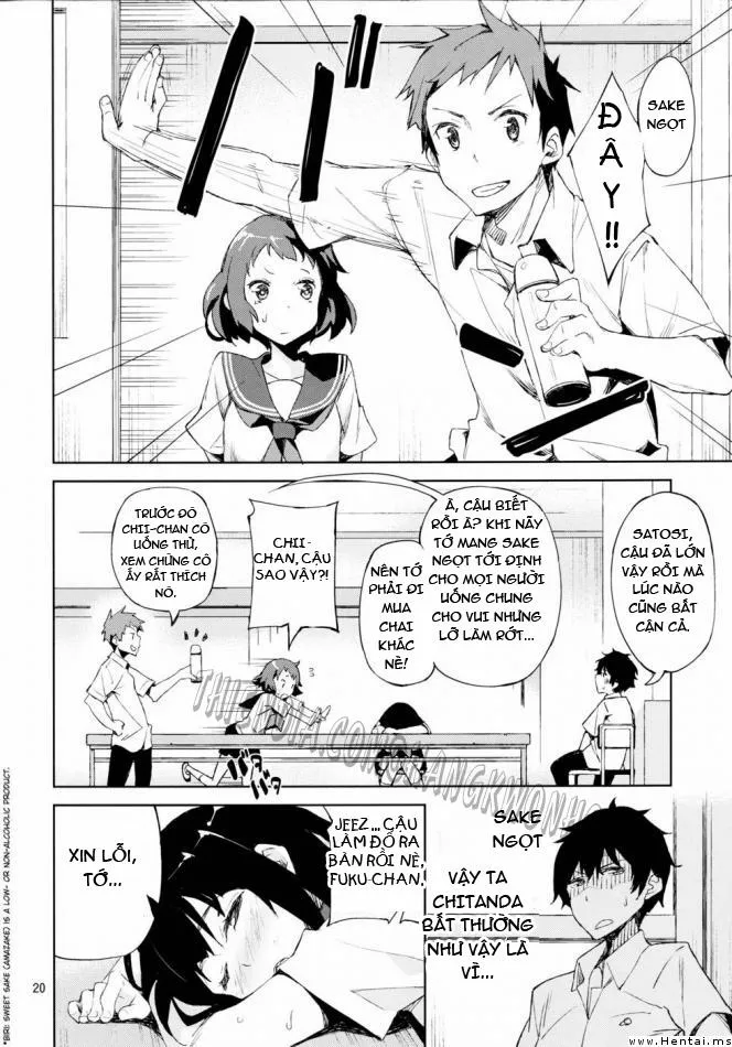 HentaiVN.net - Ảnh 13 - Oishii Amazake Recipe (Hyouka) - Chap 1