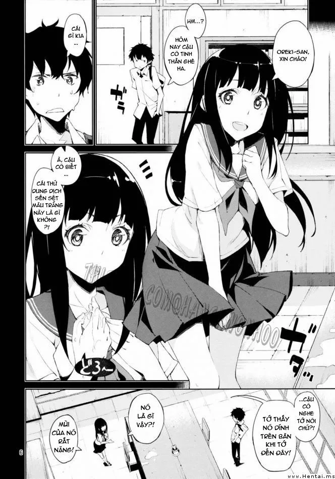 HentaiVN.net - Ảnh 4 - Oishii Amazake Recipe (Hyouka) - Chap 1
