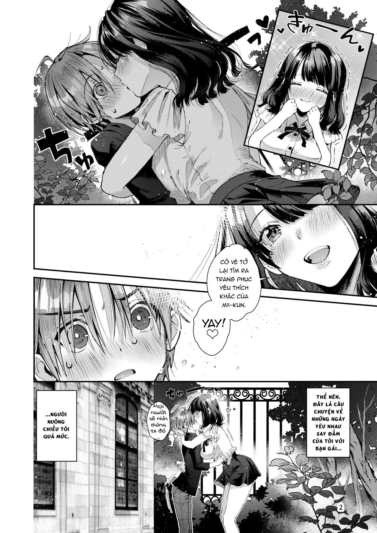 HentaiVN.net - Ảnh 3 - Hạnh phúc bên tình yêu của tôi [Chuu Kono Hon wa Chou Amayakashite Kureru Onee-san to Ichaicha shika Shimasen] - Chap 1