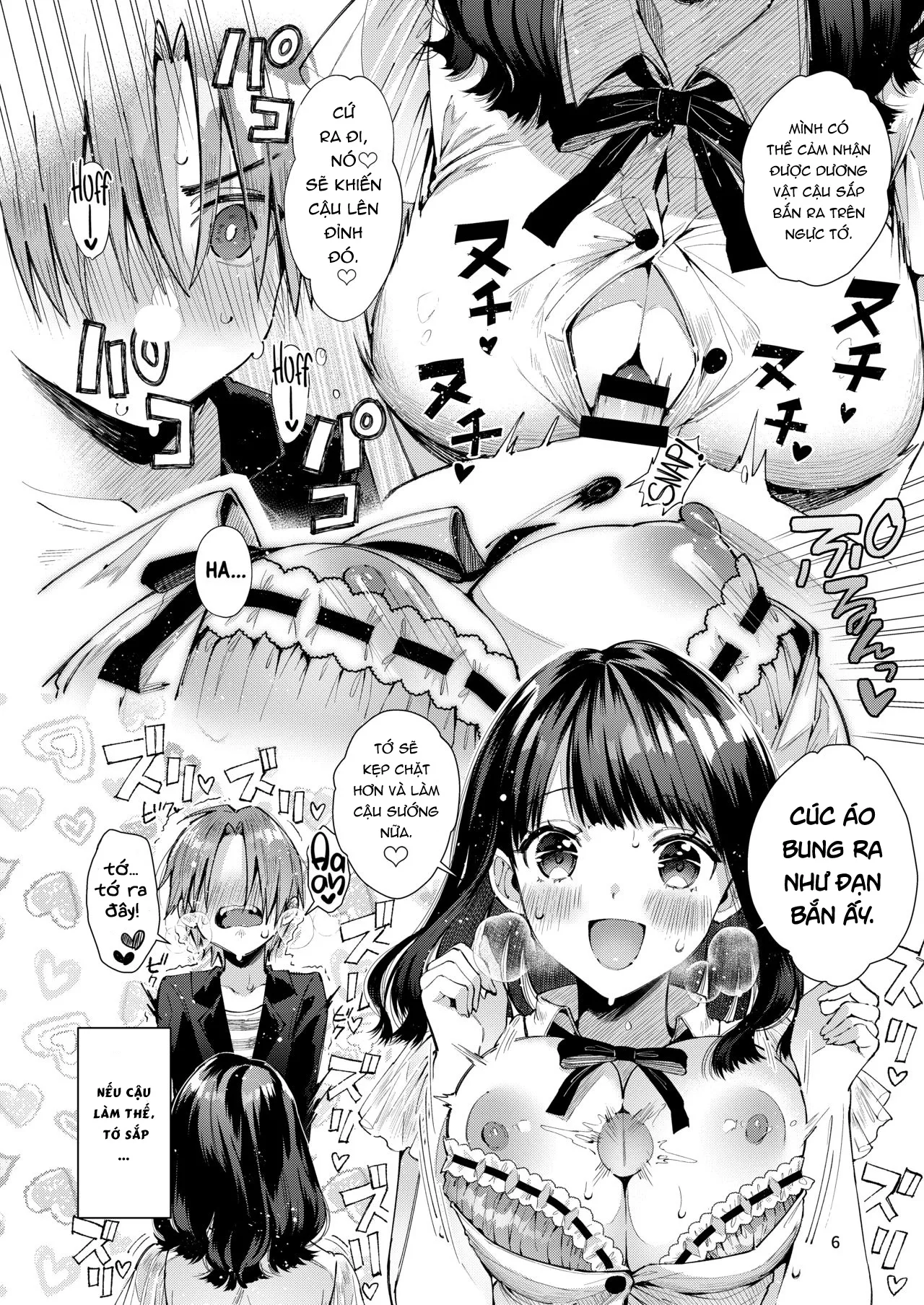HentaiVN.net - Ảnh 7 - Hạnh phúc bên tình yêu của tôi [Chuu Kono Hon wa Chou Amayakashite Kureru Onee-san to Ichaicha shika Shimasen] - Chap 1