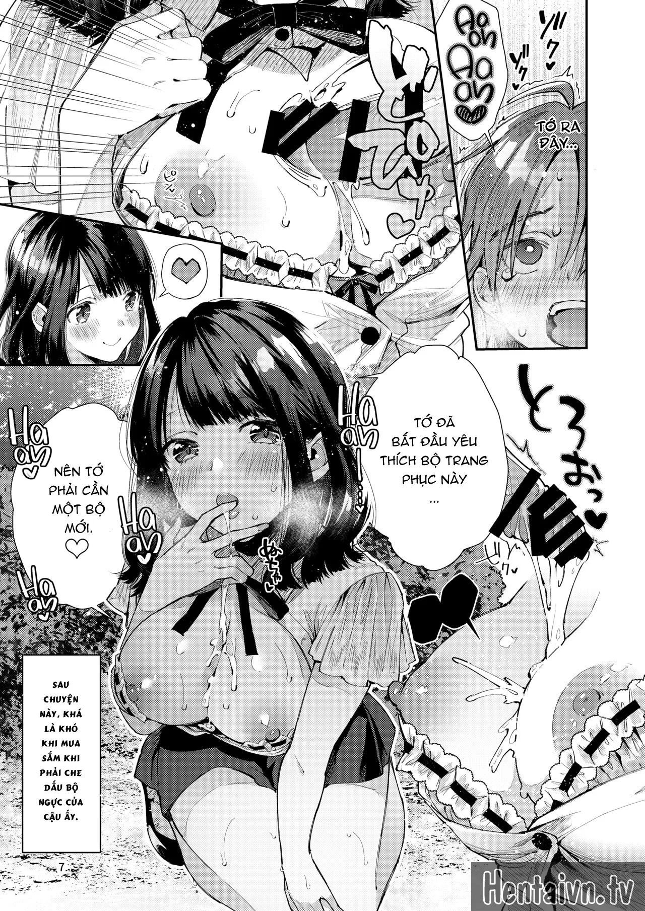 HentaiVN.net - Ảnh 8 - Hạnh phúc bên tình yêu của tôi [Chuu Kono Hon wa Chou Amayakashite Kureru Onee-san to Ichaicha shika Shimasen] - Chap 1