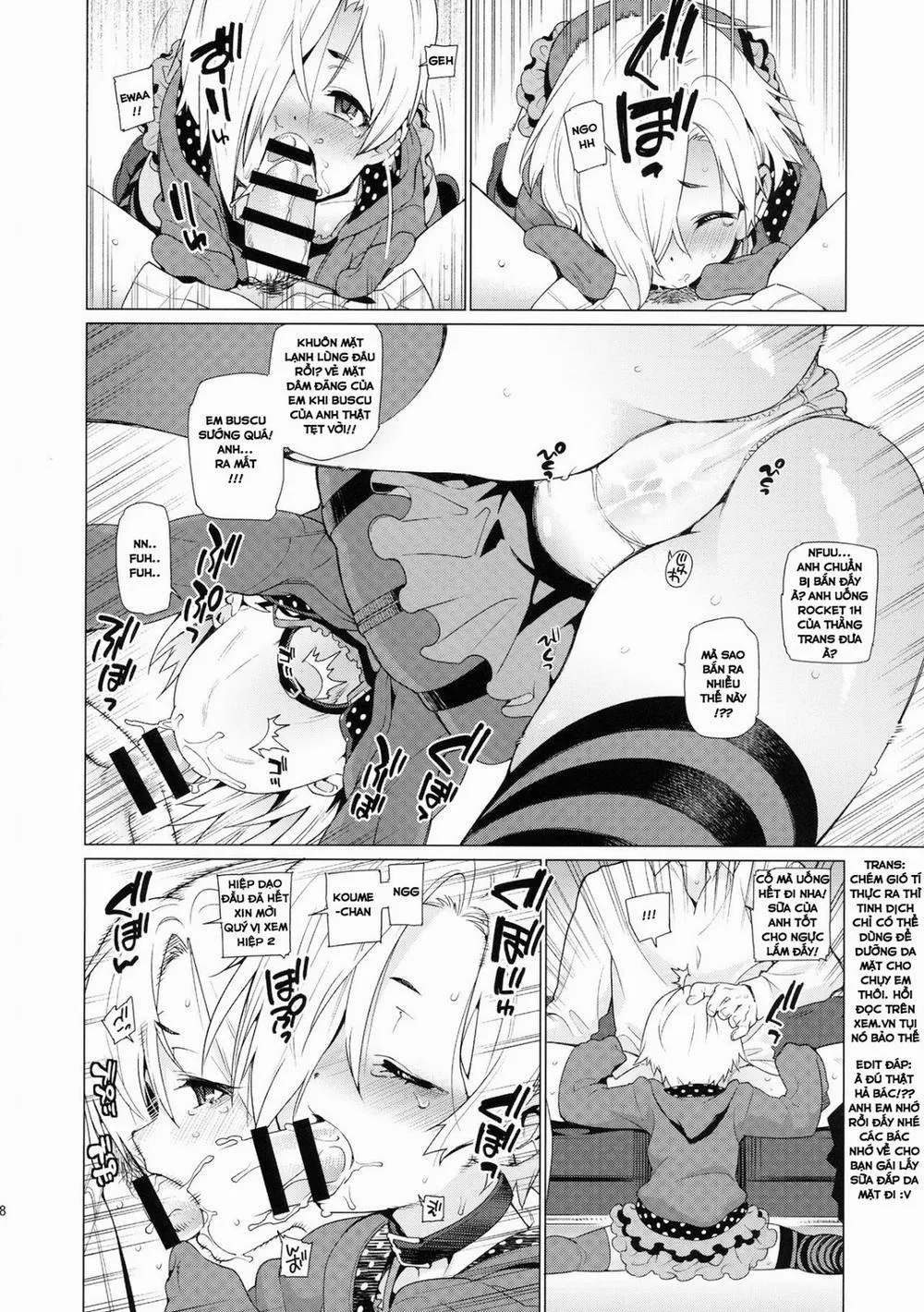 HentaiVN.net - Ảnh 11 - Shirasaka Koume to no Kankei (The Idolmaster) - Chap 1