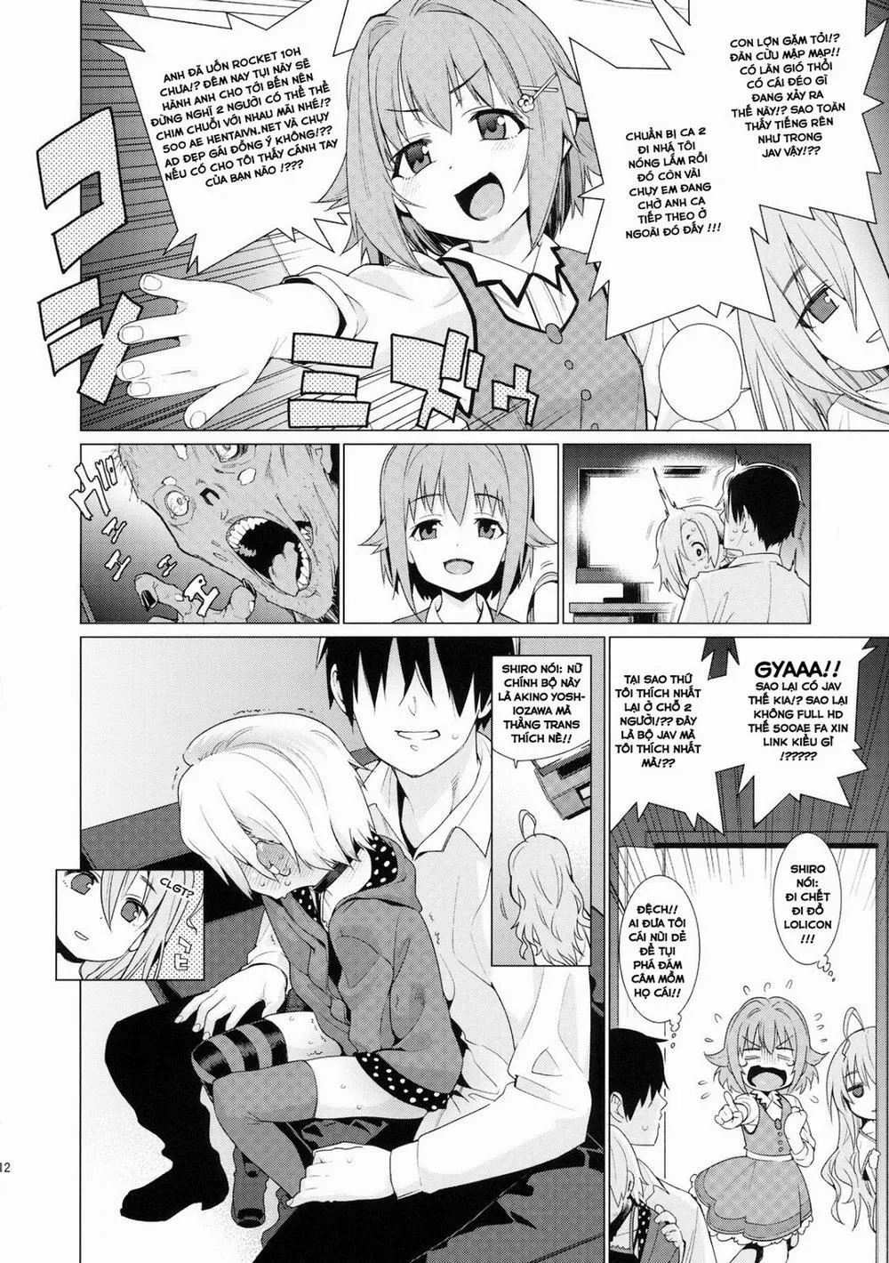 HentaiVN.net - Ảnh 16 - Shirasaka Koume to no Kankei (The Idolmaster) - Chap 1