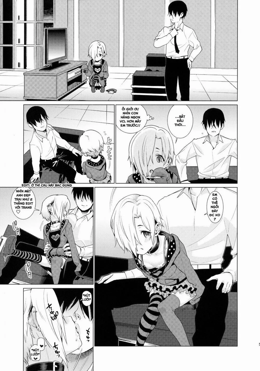 HentaiVN.net - Ảnh 8 - Shirasaka Koume to no Kankei (The Idolmaster) - Chap 1