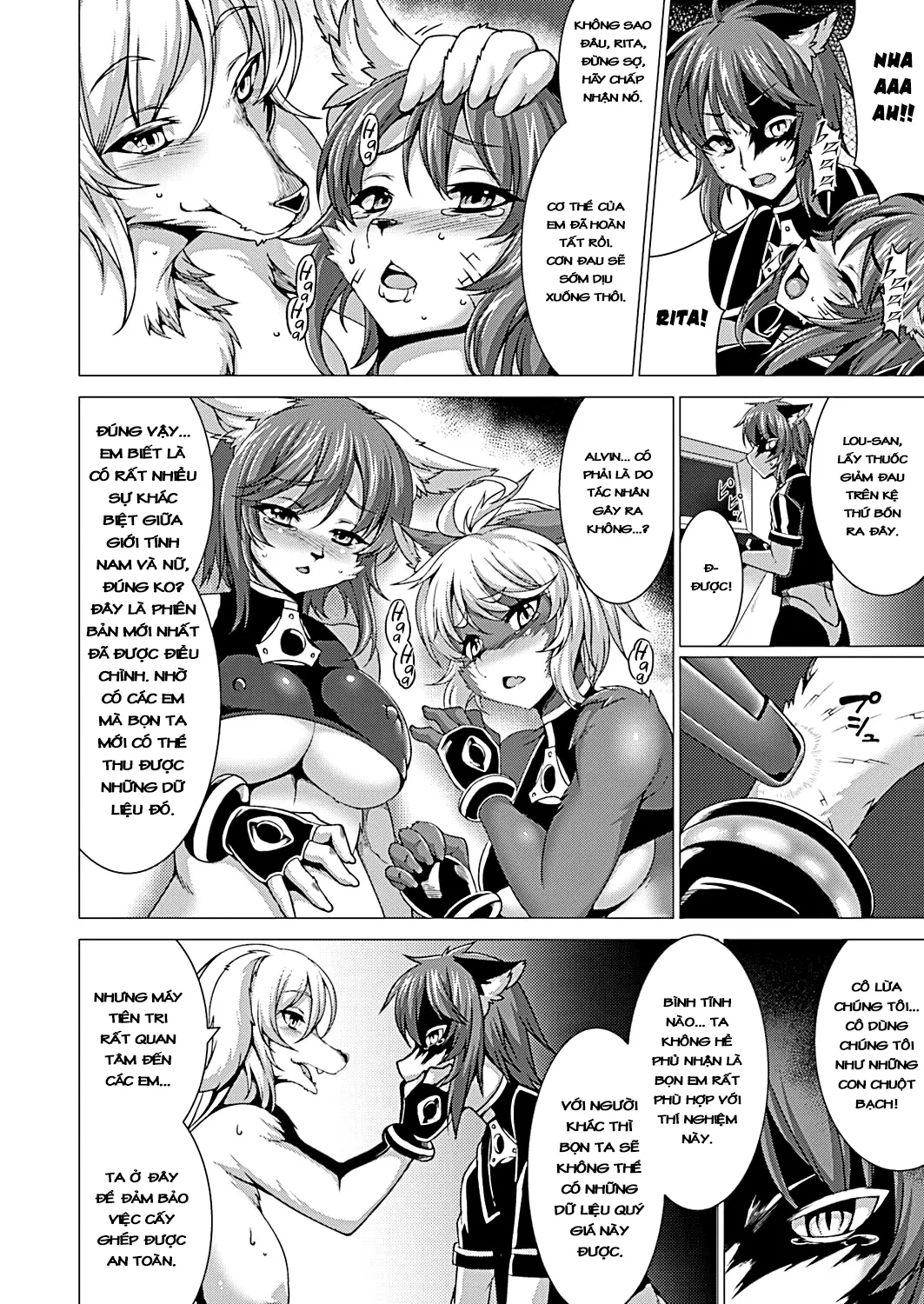 HentaiVN.net - Ảnh 10 - Werebeasts in Heat! - Chap 1