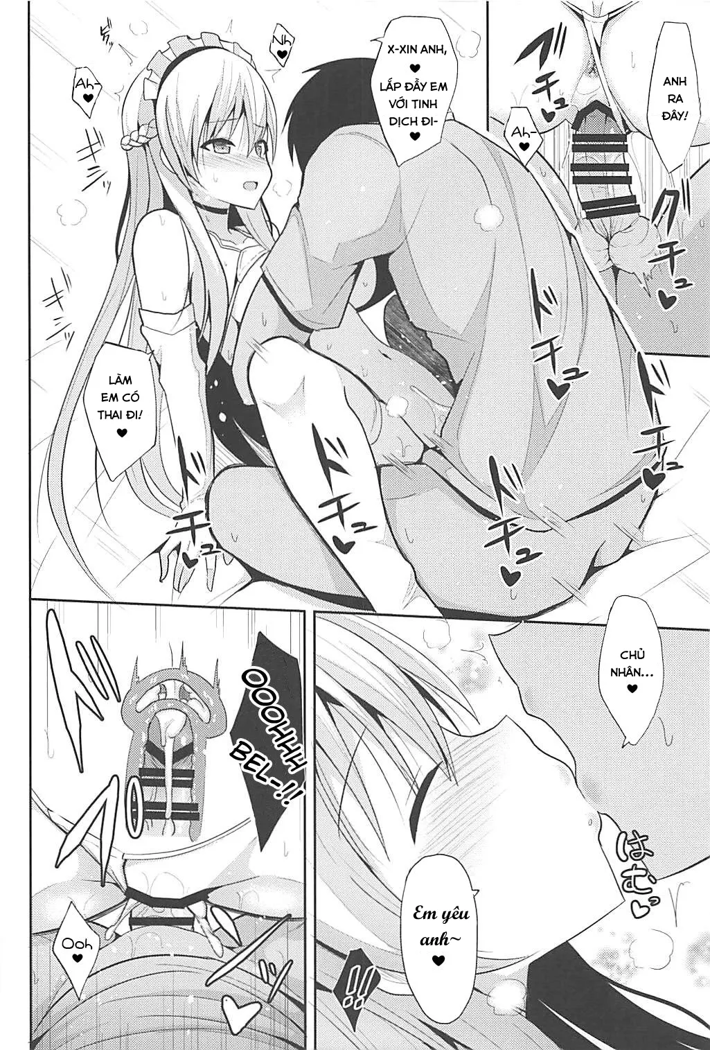 HentaiVN.net - Ảnh 13 - Đêm tân hôn với Belfast (Azur Lane) [Belfast to Kekkon Shoya; ベルファストとケッコン初夜] - Chap 1