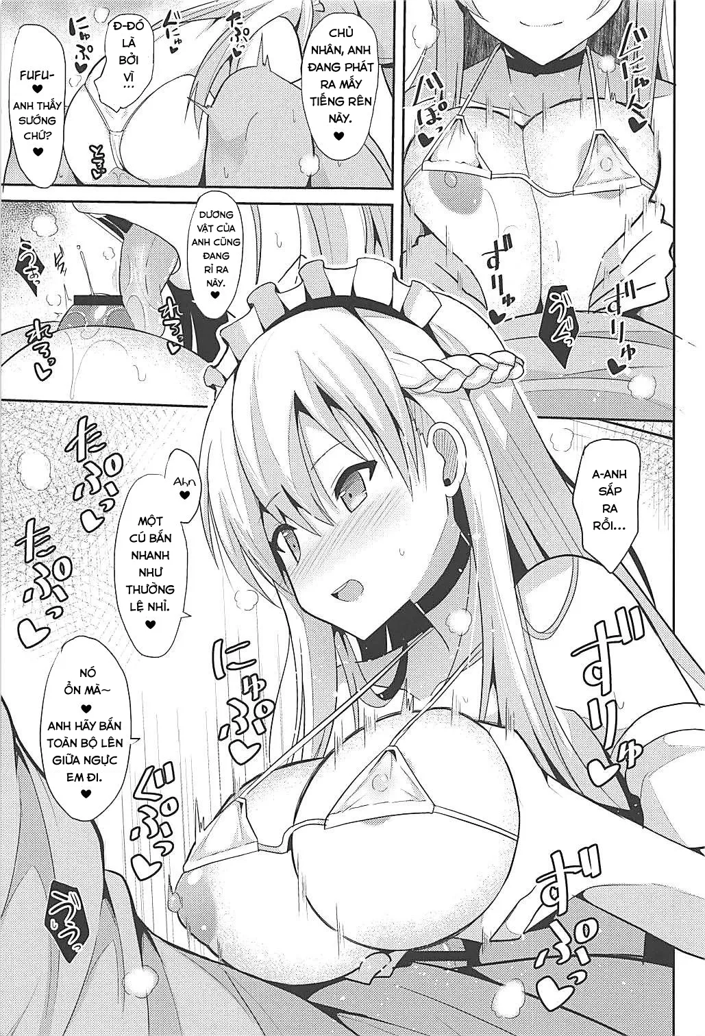 HentaiVN.net - Ảnh 8 - Đêm tân hôn với Belfast (Azur Lane) [Belfast to Kekkon Shoya; ベルファストとケッコン初夜] - Chap 1