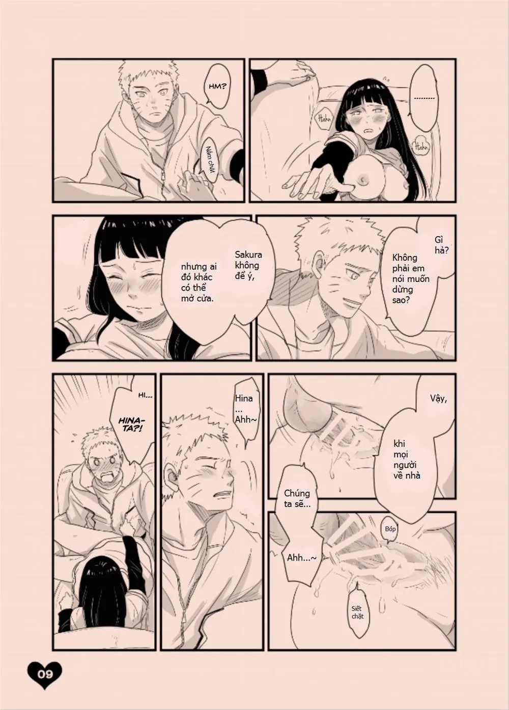 HentaiVN.net - Ảnh 9 - LOVE SOFA (Naruto) - Chap 1