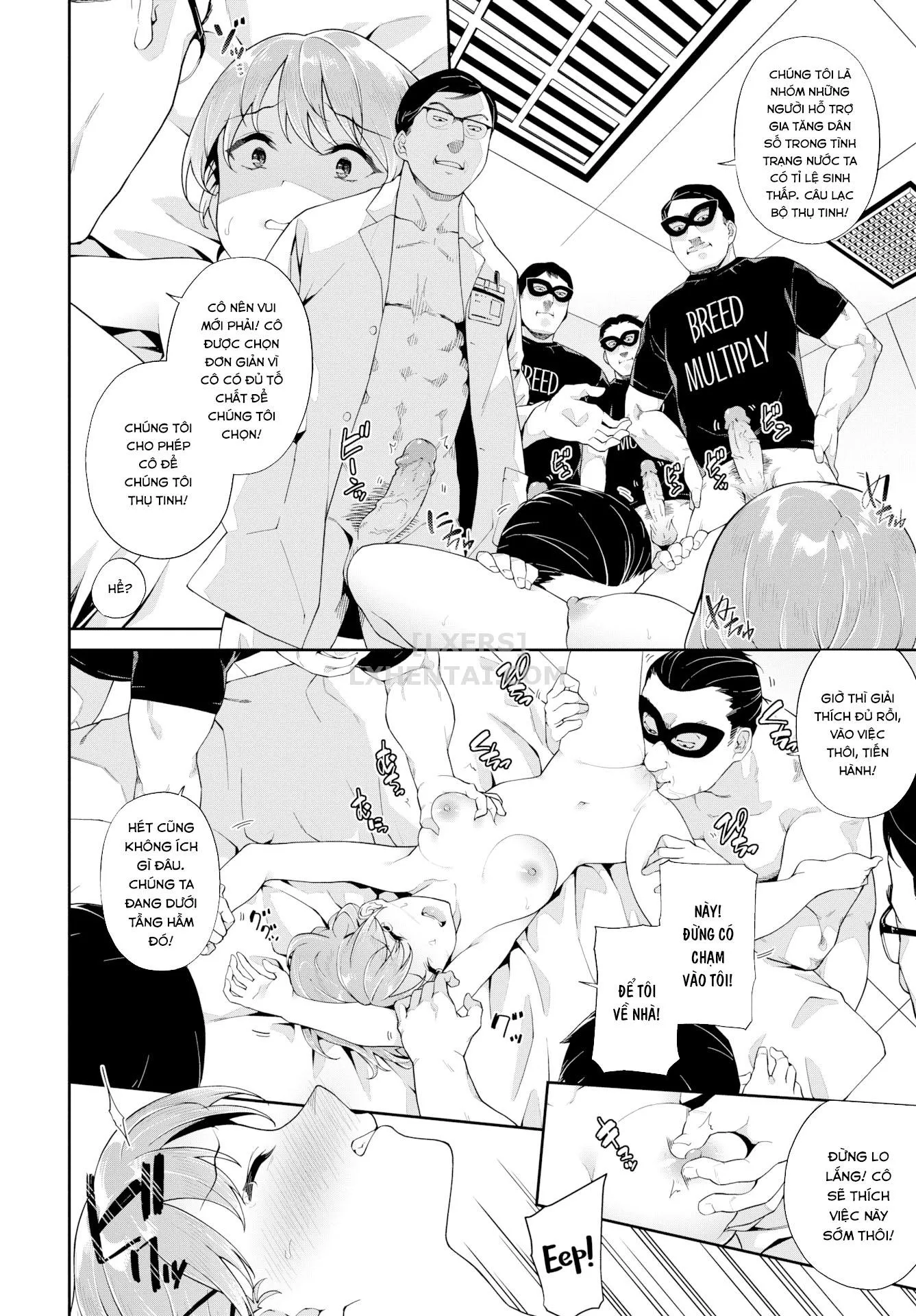 HentaiVN.net - Ảnh 3 - Welcome to the Impregnation Club [Haramase Club e Youkoso; Welcome To The Haramase Club] - Chap 1