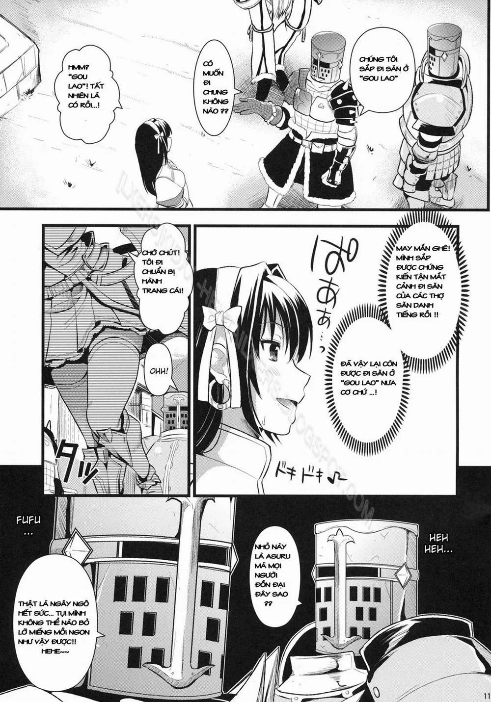 HentaiVN.net - Ảnh 10 - Shujou Seikou (Monster Hunter) - Chap 1