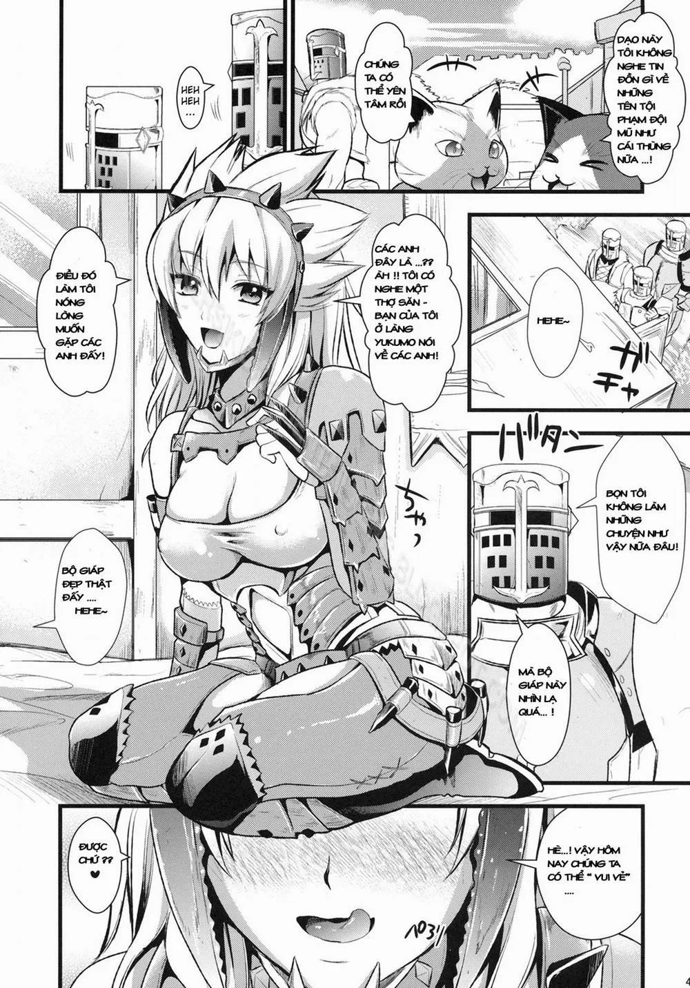 HentaiVN.net - Ảnh 37 - Shujou Seikou (Monster Hunter) - Chap 1