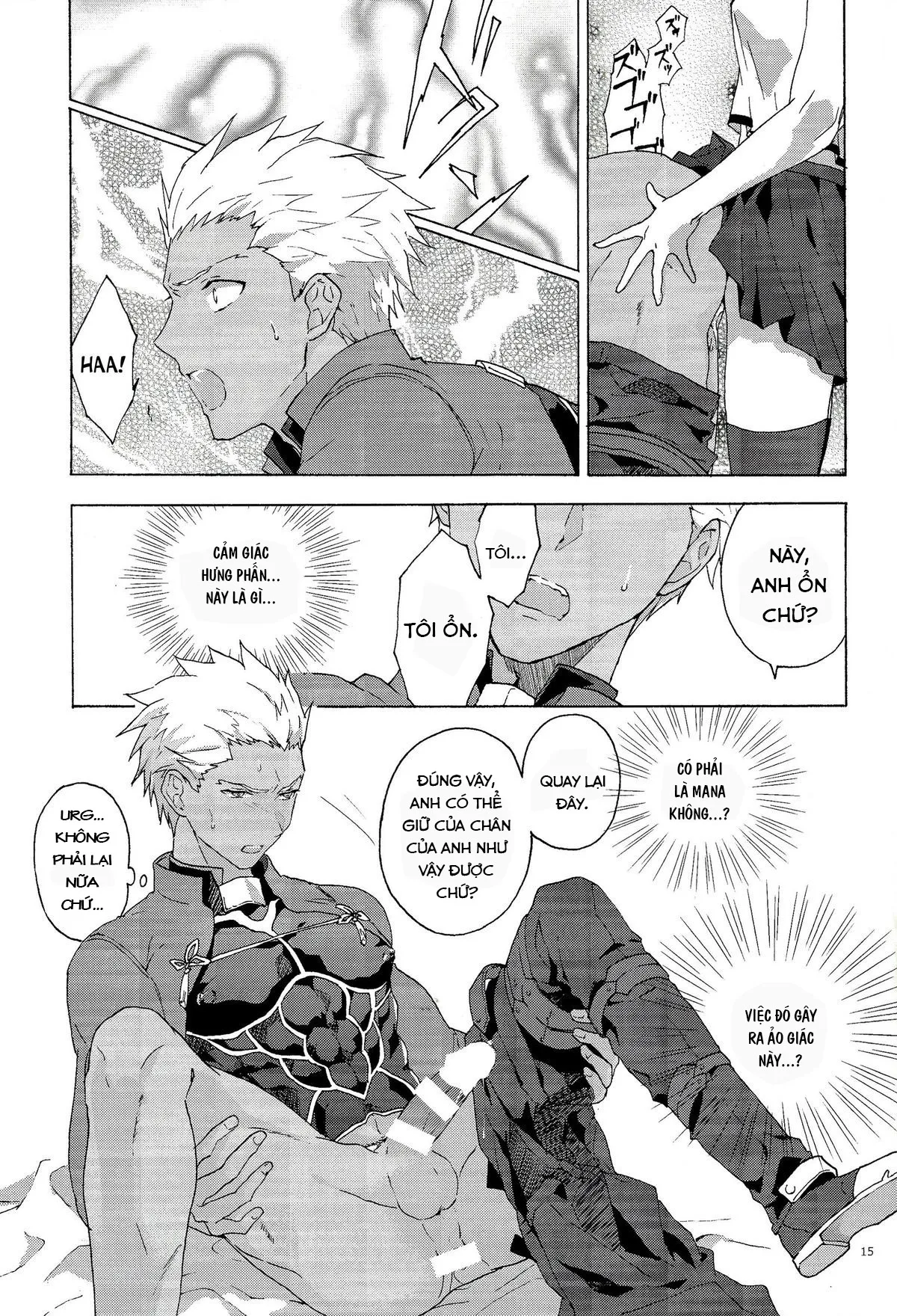 HentaiVN.net - Ảnh 13 - Oubou to Onjou no Shujuu Ai (Fate/stay night) [横暴と恩情の主従愛 (Fate/stay night)] - Chap 1