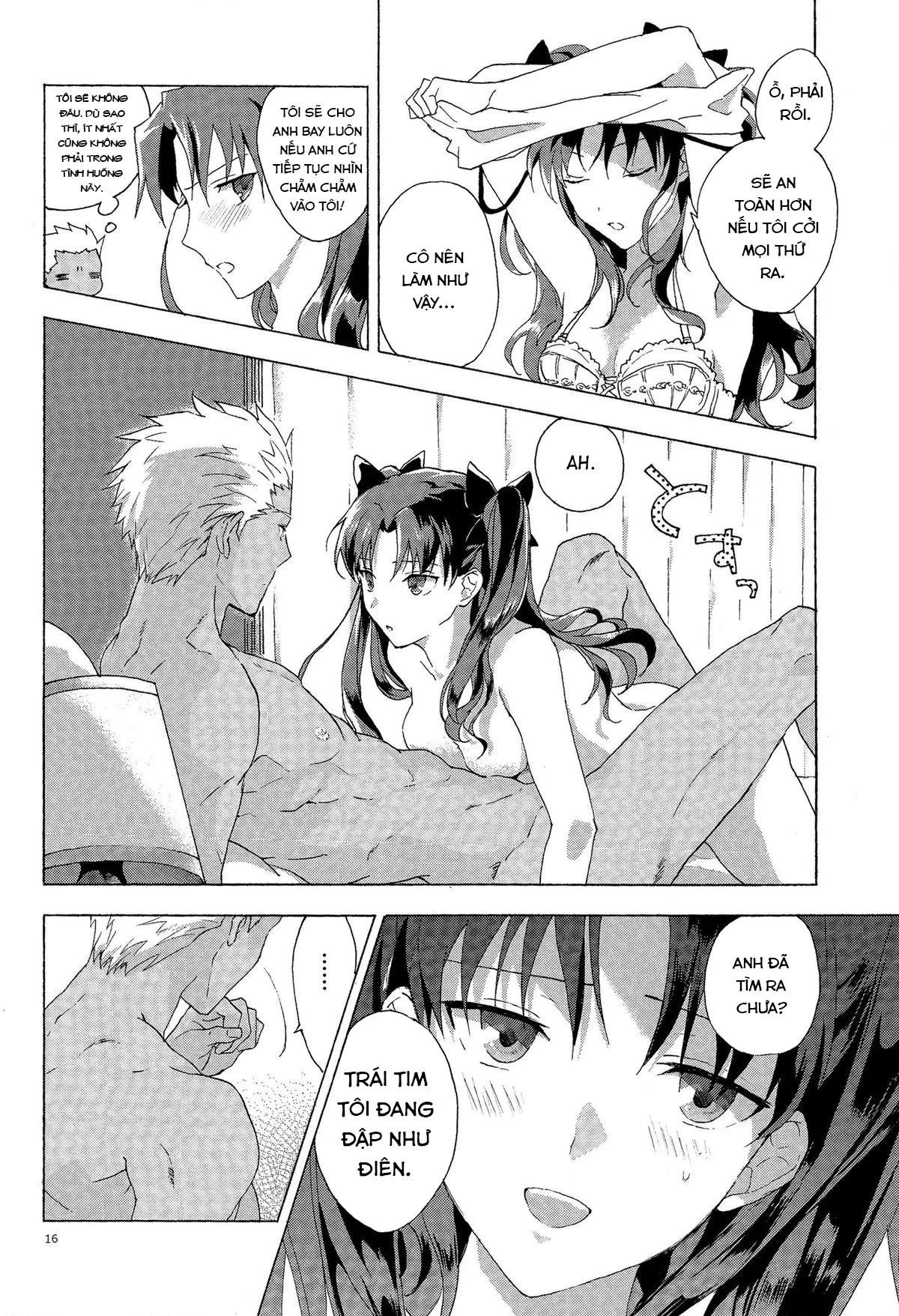 HentaiVN.net - Ảnh 14 - Oubou to Onjou no Shujuu Ai (Fate/stay night) [横暴と恩情の主従愛 (Fate/stay night)] - Chap 1