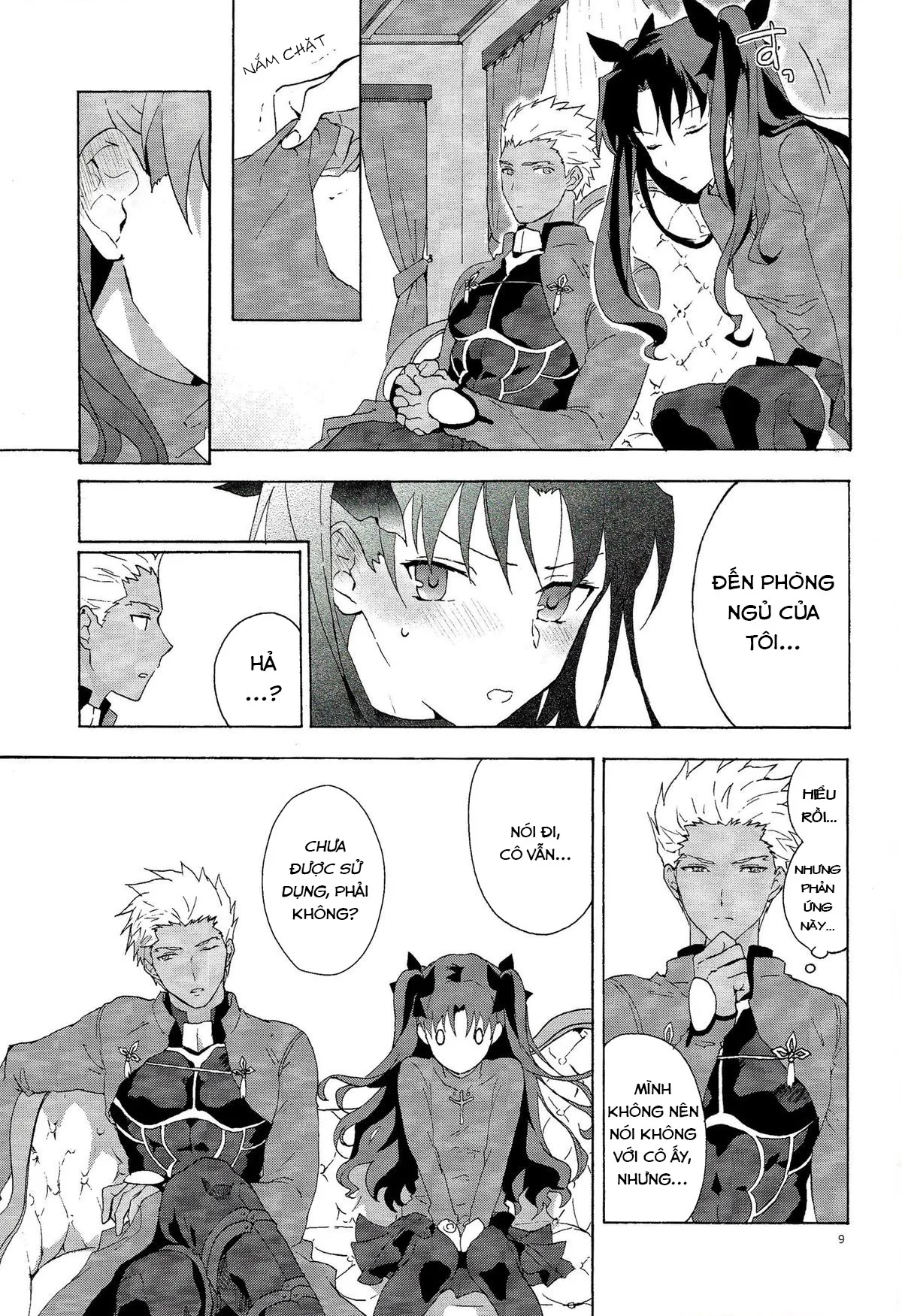 HentaiVN.net - Ảnh 7 - Oubou to Onjou no Shujuu Ai (Fate/stay night) [横暴と恩情の主従愛 (Fate/stay night)] - Chap 1