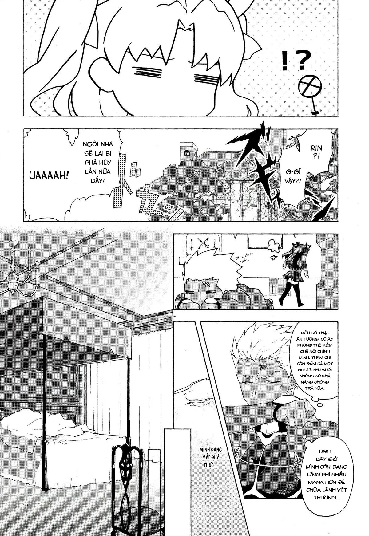 HentaiVN.net - Ảnh 8 - Oubou to Onjou no Shujuu Ai (Fate/stay night) [横暴と恩情の主従愛 (Fate/stay night)] - Chap 1