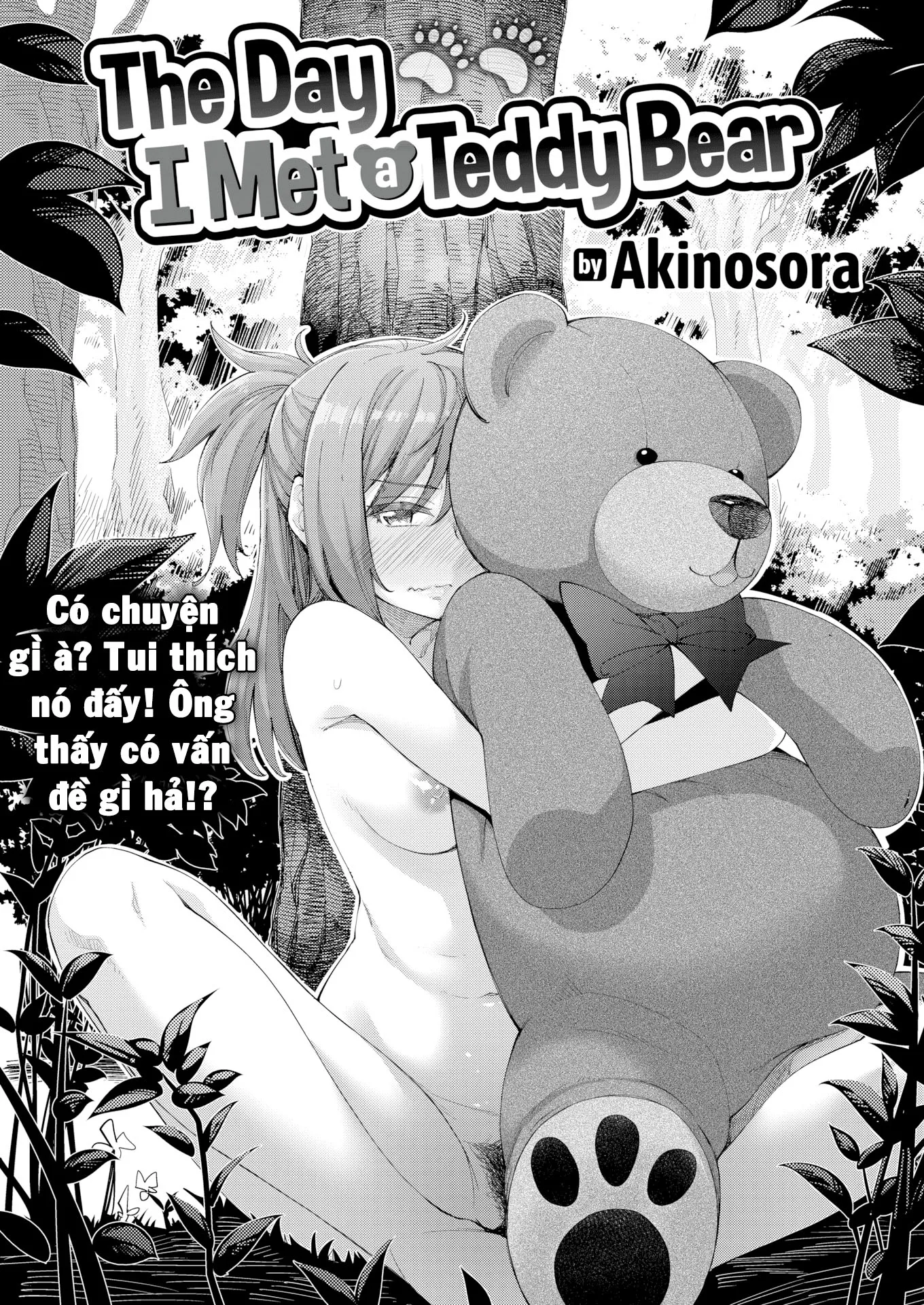 HentaiVN.net - Ảnh 4 - Ngày Mà Tui Gặp Anh Chàng Gấu Bông! [The Day I Met a Teddy Bear] - Chap 1