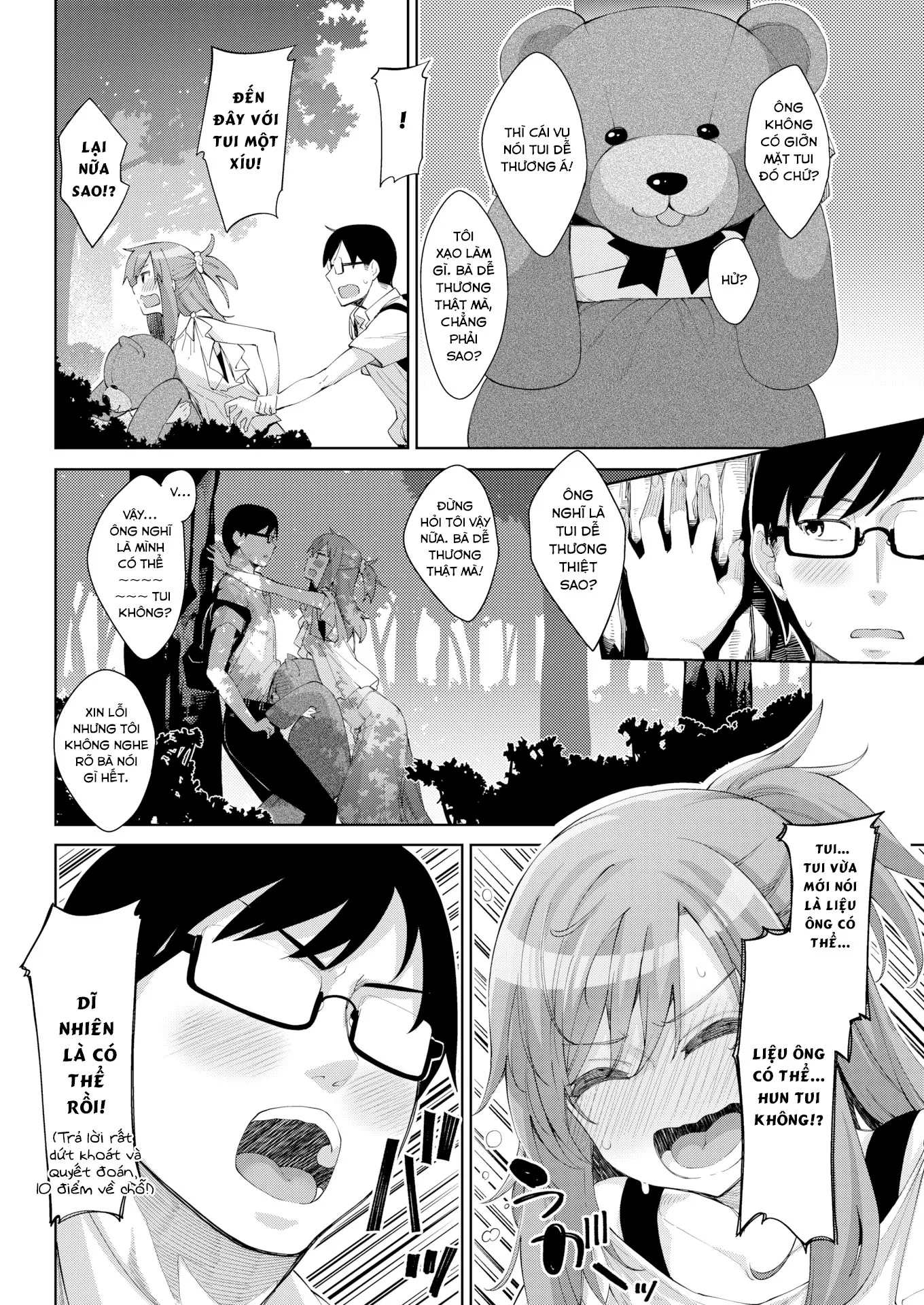 HentaiVN.net - Ảnh 7 - Ngày Mà Tui Gặp Anh Chàng Gấu Bông! [The Day I Met a Teddy Bear] - Chap 1