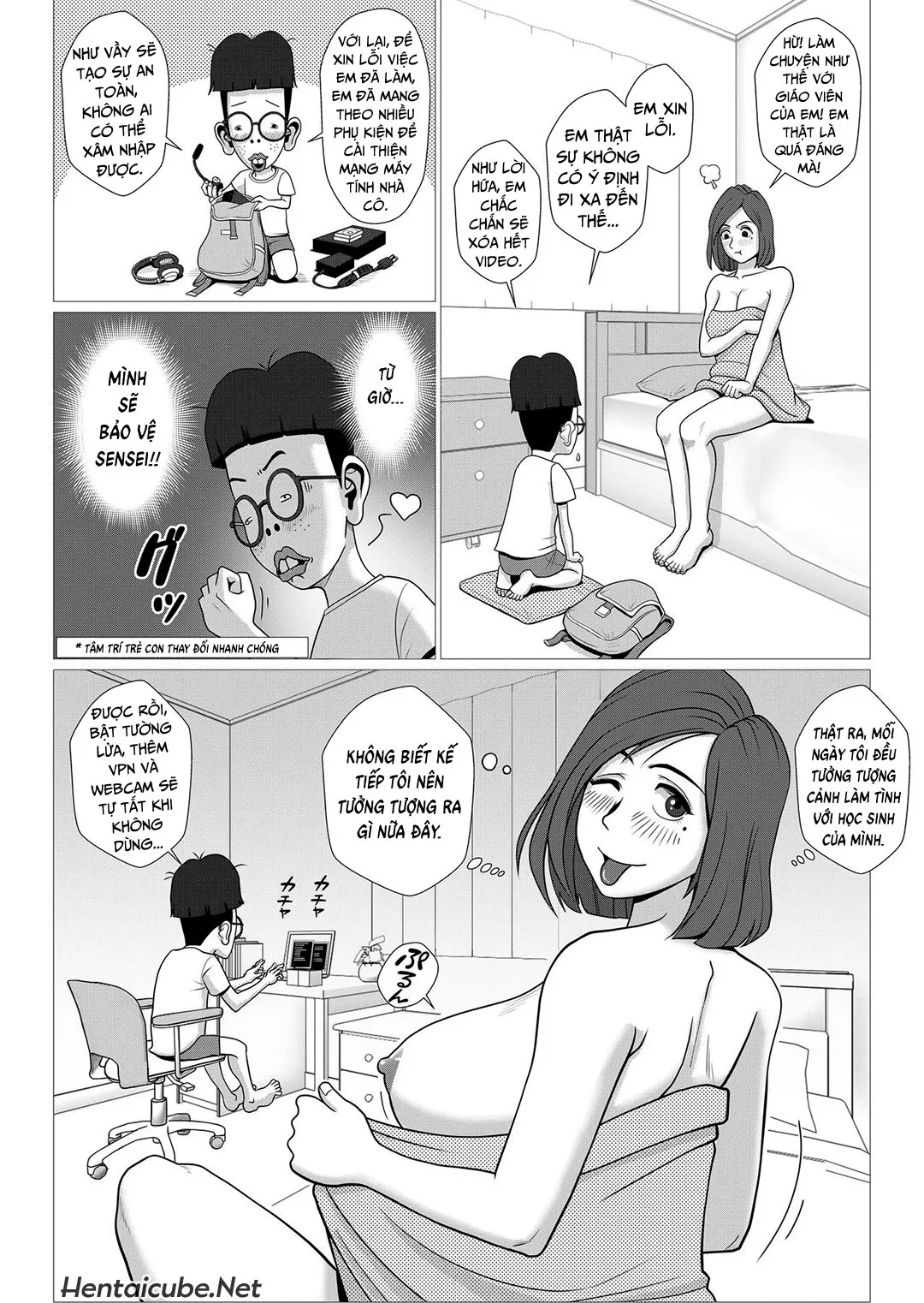 HentaiVN.net - Ảnh 17 - Sense Forgot To Turn Off Her Webcam [Remote Camera o Kiriwasureta dake nanoni] - Chap 1