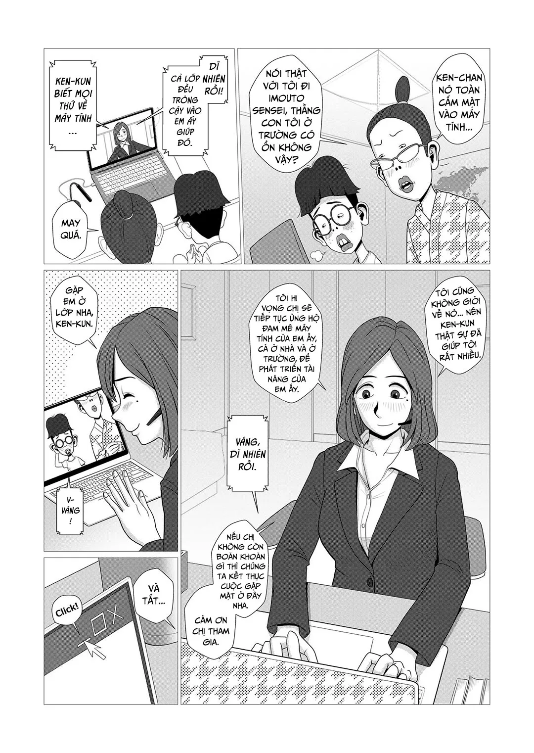 HentaiVN.net - Ảnh 3 - Sense Forgot To Turn Off Her Webcam [Remote Camera o Kiriwasureta dake nanoni] - Chap 1