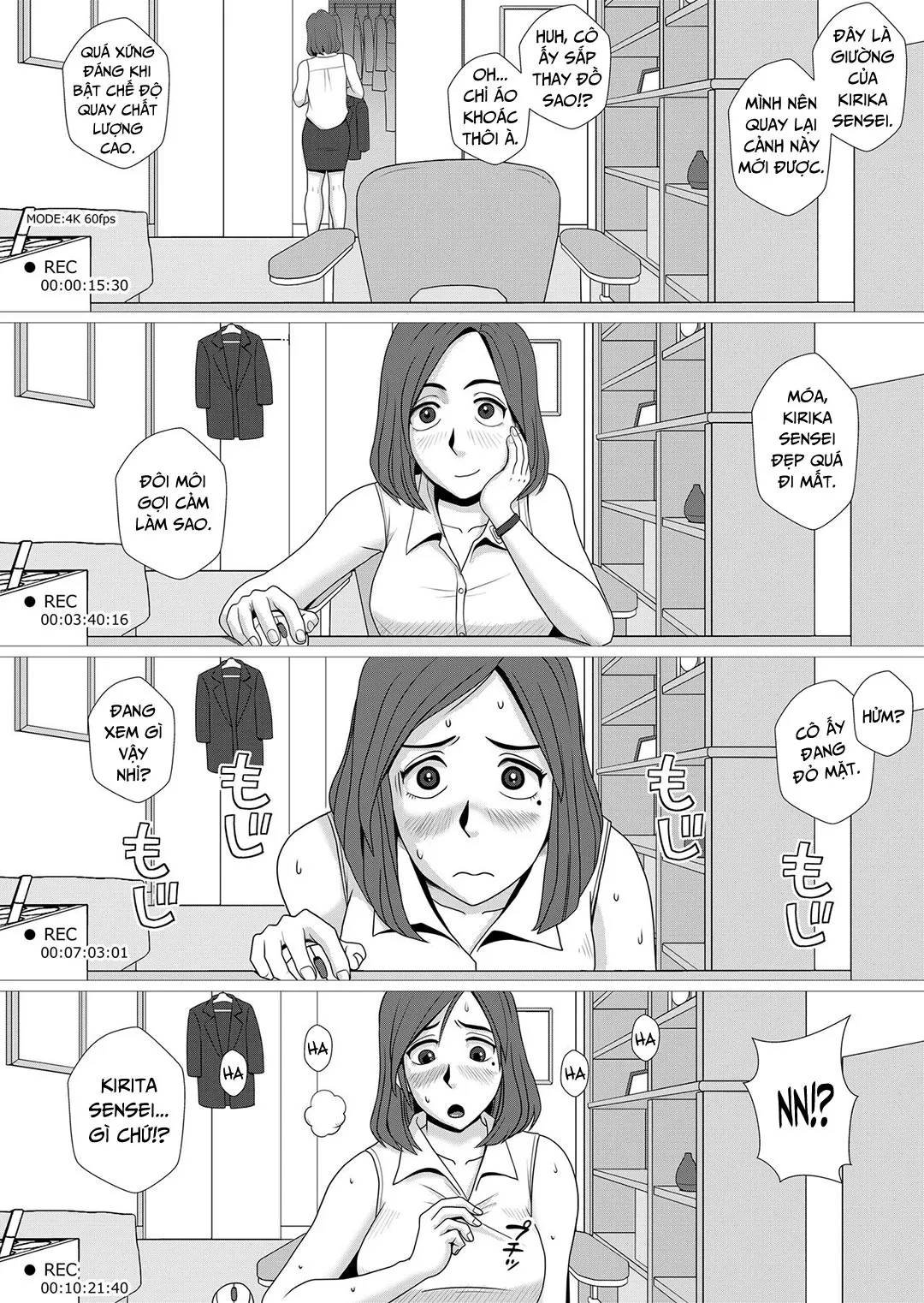HentaiVN.net - Ảnh 5 - Sense Forgot To Turn Off Her Webcam [Remote Camera o Kiriwasureta dake nanoni] - Chap 1