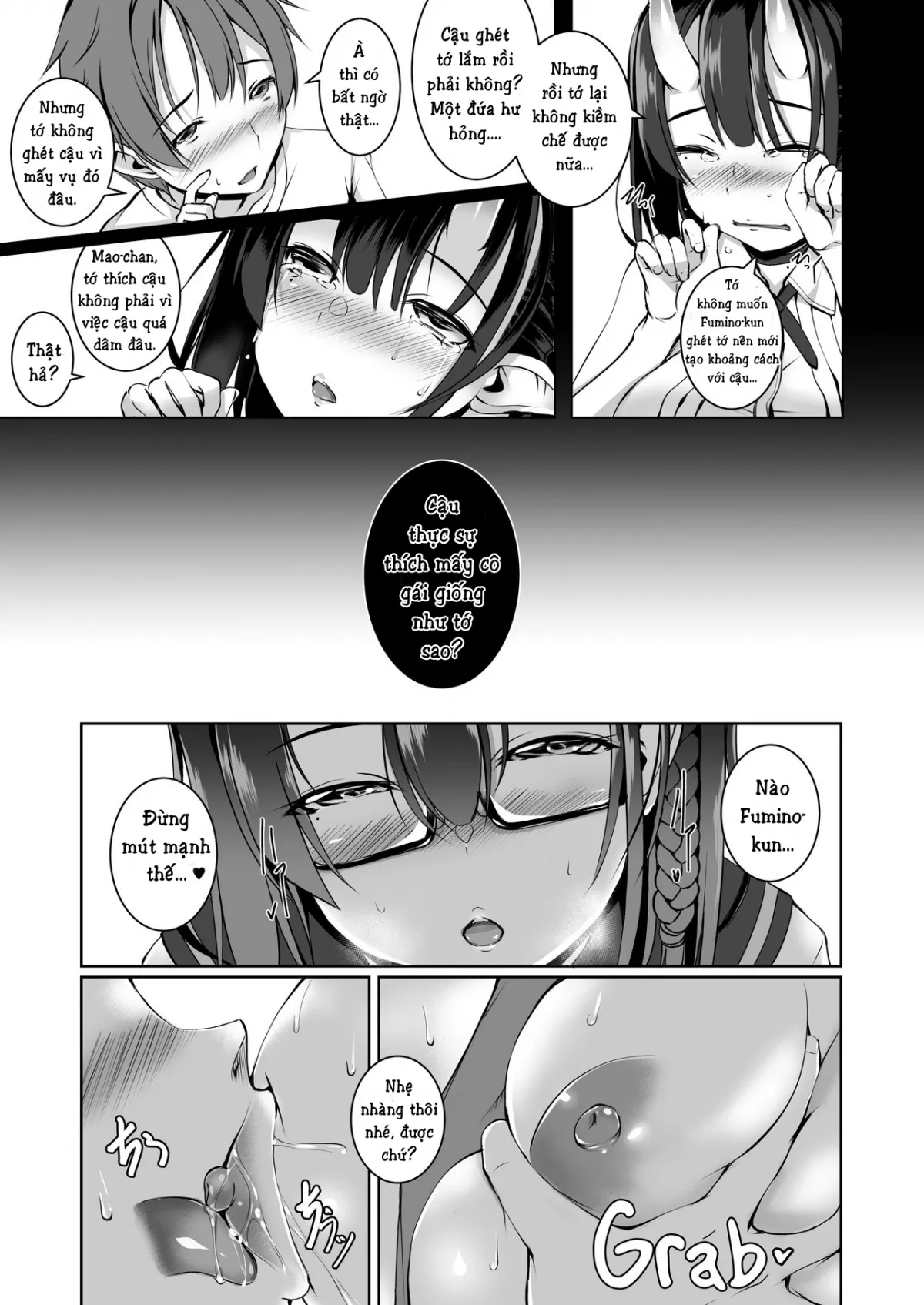 HentaiVN.net - Ảnh 11 - Cậu có thích một cô gái dâm đãng như tớ không? [Ikenai Ko demo, Suki de Ite Kuremasu ka, Do you really like such a naughty girl like me] - Chap 1